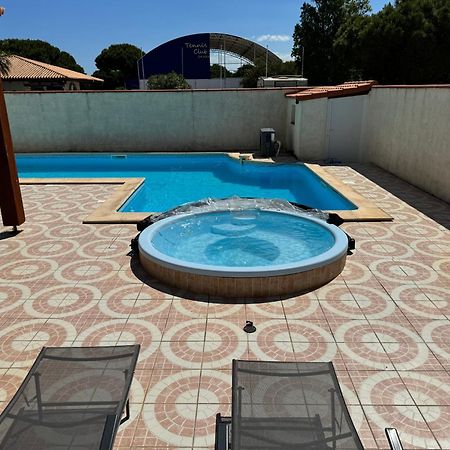 Villa La Lagune Piscine Et Spa Prives 8 Couchages Parking Prive Et Borne De Recharge Electrique Le Barcarès Værelse billede